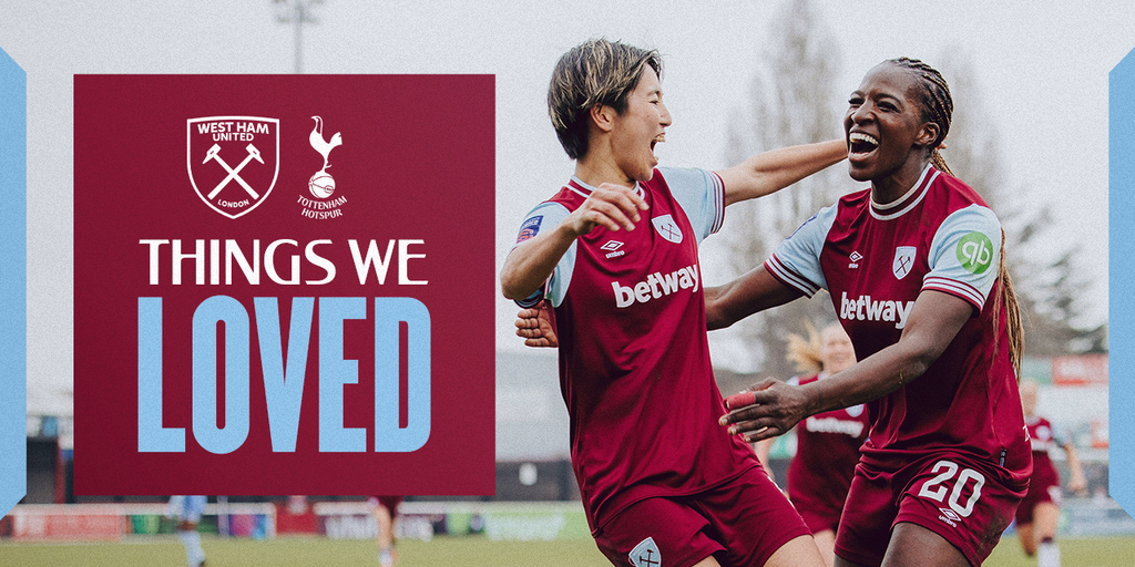 Five things we loved from Irons' derby-day success over Tottenham - West Ham United F.C.