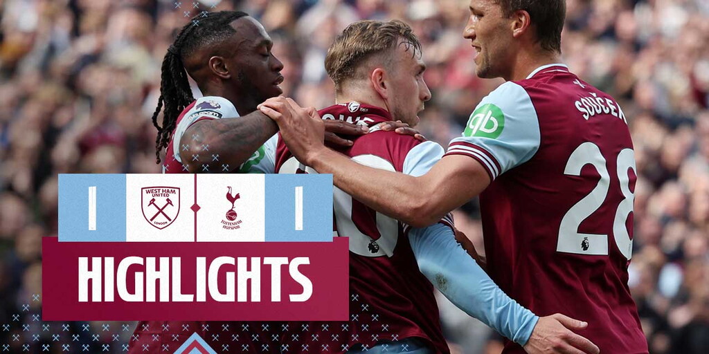 Extended Highlights | West Ham United 1-1 Tottenham Hotspur - West Ham United